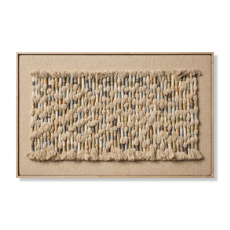 Braided Meadows Multi 4'2"x2'8" Wall Art